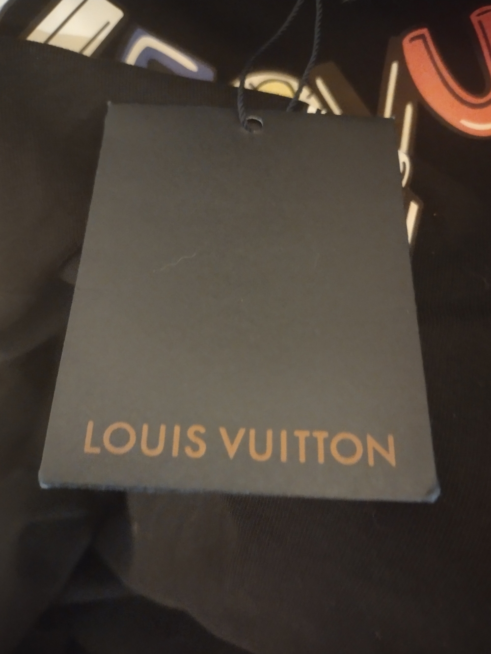 Louis Vuitton Black Graphic Logo T-Shirt - Picture 4 of 9